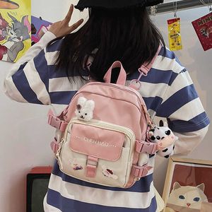 Kawaii Girls Bagpack Waterdichte Mini Travel Mochila Femal Mode Dames Tas Leuke Tieners Rugzak College Schooltas Kleine Rugzak Y0804