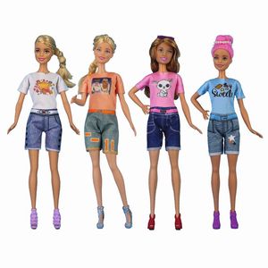 Kawaii articles vêtements de mode Yogo tenue robe enfants jouets poupée accessoires 30 cm pour Barbie bricolage filles jeu cadeau d'anniversaire