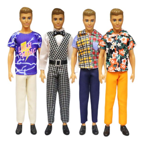 Artículos Kawaii, ropa para muñecos Ken, juguetes para niños, ropa masculina a la moda, envío gratis, accesorios para muñecas para amantes de Barbie, regalo de vestir DIY