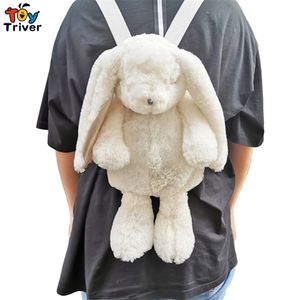 Kawaii japonés conejo blanco mochila escolar bolso de hombro juguete de peluche niños niñas novia estudiante regalos de cumpleaños 220519