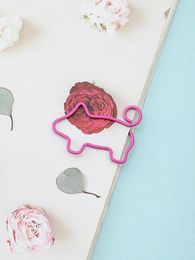 Kawaii Little Pig Flamingo Animal Pink Bookmark Paper Clip School Office Supply Geschenk briefpapier