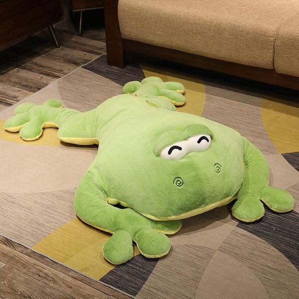 Kawaii couch￩ moelleux les jambes longues grenouille en peluche jouet moelleuse animale en peluche grasse grosse grenouille poup￩e baby oreiller en peluche cadeau pour les enfants