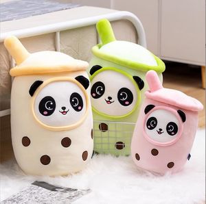 Kawaii lait thé tasse en peluche peluche poupée doux sommeil tenir oreiller Anime coussin mignon noël anniversaire cadeaux pour les enfants