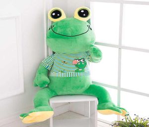 Kawaii en peluche grenouille poupée gros animaux en peluche géant des animaux pouf toys poupées géant grenouille en peluche toys pour enfants