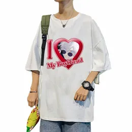 Kawaii Satoru Gojo Tshirt Fi Summer Casual Tops Manches courtes Femmes Hommes T-Shirt Cadeau Streetwear Taille XS-4XL v3gd #