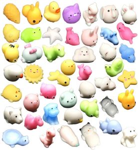 Kawaii Squishy Animal Fidget Toy Squeeze Mochi Rising Antistress Ball Pack Zestaw Panda Chat Étoile Doux Collant Mignon Drôle Décompress7799646