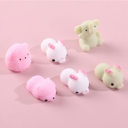 Kawaii Squishy Toy Mini Mochi Squeeze Mignon Petits Animaux Stress Main Mochies Fidget Jouets pour Enfants Adultes Figet 1240