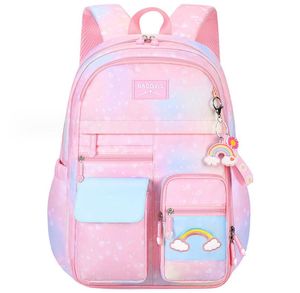 Étudiant kawaii Kawaii Design Big Capacity Schoolbag Double épaule sac à dos fille mignon zipper grande capacité étudiant fille sac à dos
