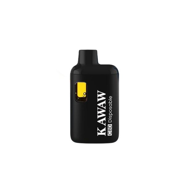 KAWAW Dispositif jetable de cartouche de conception de boîte portative de dosette de 1 ml pour l'huile épaisse