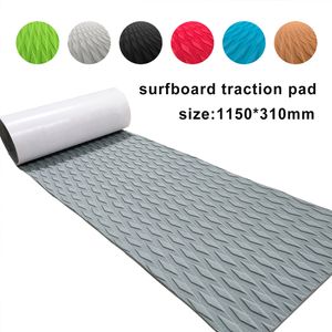 Accessoires de kayak 115 31cm Coussinets de traction pour planche de surf en mousse EVA Tapis anti-dérapant Diamond Grip Mat Feuille ajustable pour RV Yacht Pool Skateboard Skimboar 230720