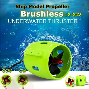 Kajakaccessoires 12V-24V 200W borstelloze motor DIY-schip onderwater boegschroef 4-blads propeller voortstuwing voer vissersboot voor ROV RC aassleepboot 231031