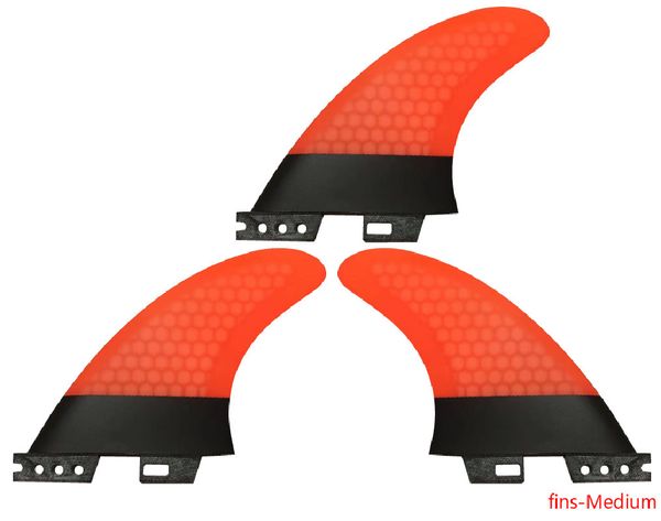 Accessoires de kayak Ailerons de surf Sports et loisirs Bleu Rouge Couleur Aileron de planche de surf Aileron en nid d'abeille En fibre de verre Surf 230704