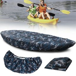 Kayak Storag Cover Protection UV Canoe Accesorios Oxford Accesorios Dust Bloque Autor de Bloque de Bloque Sol Barco de pesca al aire libre 240509