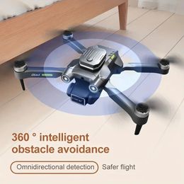 KBDFA H23 Drone GPS à moteur sans balais 360 ° pour éviter les obstacles Photographie aérienne Quadcopter 5G Transmission de carte Avion télécommandé UAV