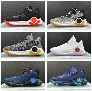 KD Trey6 VII Zapatillas de baloncesto Práctico antideslizante Zapatillas de deporte para hombre Zapatillas de deporte yakuda Light Lemon Twist Comienzos caravana botas de escalada al por mayor