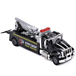 KDW Diecast Car Model Toy, Road Rescue Vehicle, American Engineering Truck, High Simulation, Party Kid Birthday Gifts, Coleccionismo, Decoración