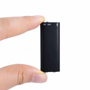 Kebidumei plus petit enregistreur vocal professionnel 8 Go Mini Dictaphone Audio numérique + lecteur MP3