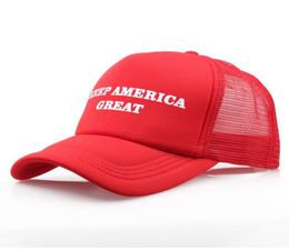 Gardez l'Amérique Great Donald Trump Chapeaux Kag Trump Campagne Ajustement Unisexe Mesh Hat Support Baseball CAPS2736273