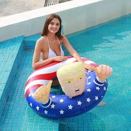 Houd Donald America 2024 Trump Grote grote hit voor de zomerse presidentiële hekelbare pool float