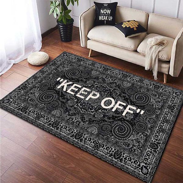 KEEP OFF tapis de sol imprimé tapis de vente chaude tapis de pique-nique tapis de salon table de chambre tapis de rebord de fenêtre Halloween cadeau de Noël L230619