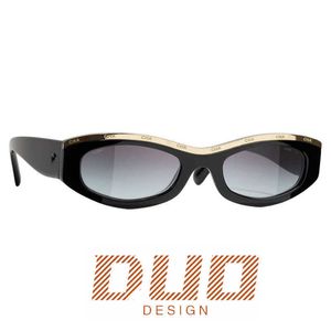 Gardez de vraies petites lunettes de soleil de luxe hip hop lettre 2024 nouvelles lunettes de soleil de mode punk européenne et américaine Y2k de haute qualité