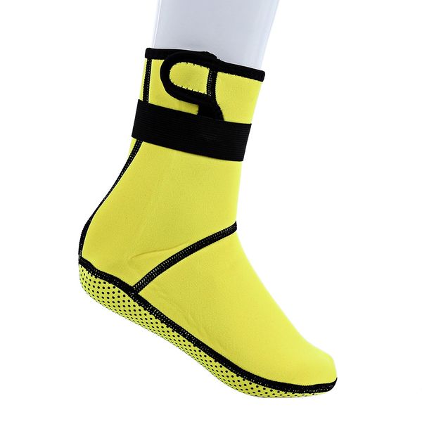 Keepdiving Paired Hommes Femmes Chaussettes de plongée Natation Anti-skip Warming Snorkeling Botte de chasse sous-marine Épaisseur de 3 mm, semelles en caoutchouc antidérapantes