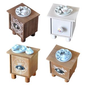 Keepsakes Born Salontafel en Theepot Theekom Theeblad Set Baby Volle Maan Po Schieten Prop Baby Pograph Pography Accessoire 230620