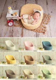Keepsakes Born Pography Prop Pose Mini Sofa Soft Silicone Sofa Cover Studio Baby Pography Accessoires Prop Decoration Achtergrond 230526