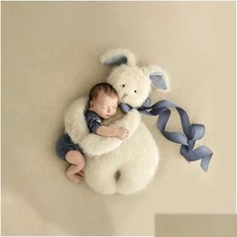 Souvenirs Born Pographie Props P Animal Bunny Doll Posant Oreiller Po Coussin Studio Mat 230901 Drop Livraison Bébé Enfants Maternité Gif Gif Otldz