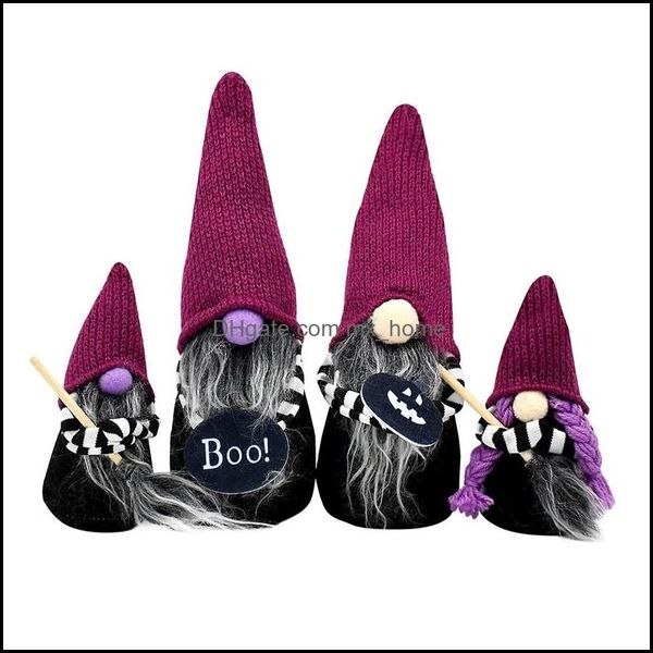 Souvenirs Poupée Sans Visage Balai Magique Boo Gnomes Peluche Peluche P Mxhome Dh5Gx