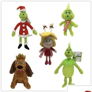 Keepsakes Green Doll Wholesale Christmas Genie P Toys Best Kwaliteit Pak Fashion Soft Children Designer Drop Delivery Baby Kids Materni OTrmr