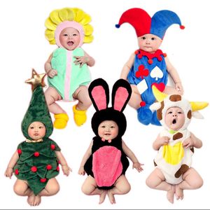 Herinneringen Baby Baby Jongen Meisje Cartoon Cosplay Grappige Kleding Pography Props Peuter Verjaardagsfeestje Po Schieten Outfits Kerstcadeau 230701