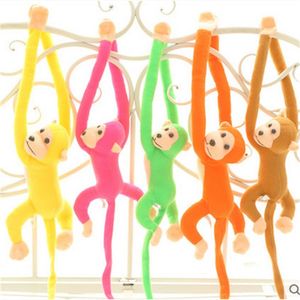 Keepsakes Monkey pluche speelgoed baby snoepkleur lange arm staart aap poppen peuters cartoon cartoon companion speelgoed kinderen feestje gunst decor 2342 e3