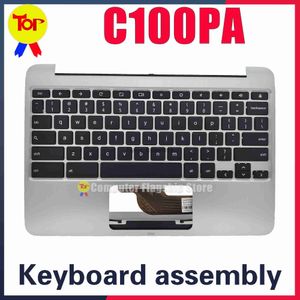 KEFU C100PA Voor ASUS Laptop Toetsenbord Chromebook Flip C100 C100P Originele Toetsenbord Montage 90NL0971-R31US0 HKD230812