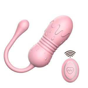 Kegel Balls pour femmes Mini vibrateurs Sex Toys GSpot godes 8 vitesses petit vibrateur sans fil avec télécommande culotte vibrante 6887698