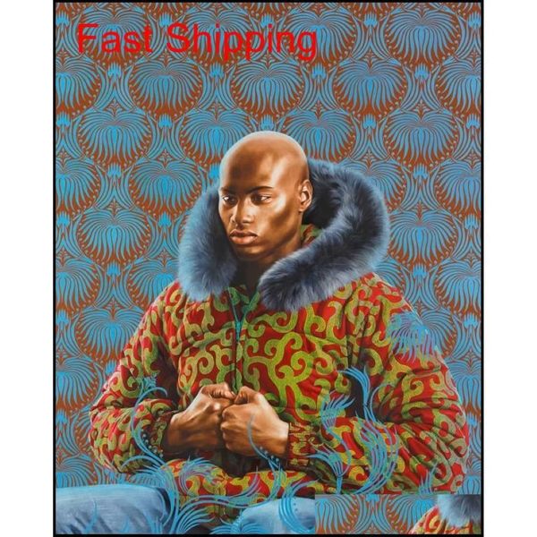 Kehinde Wiley Art Peinture Art Affiche Décoration Murale Photos Imprimer Unframe QyllYz Homes2007266I