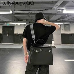 Keliess 40 50 designer bolsa versão personalizada artesanal 7a couro genuíno grande capacidade para negócios 40cm masculino largehave hxabu