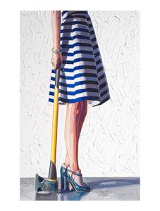 Kelly Reemtsen Slice of Life Painting Huile Affiche Impression Impression décor à la maison encadrée ou sans cadre Materifice 2354241E3137102