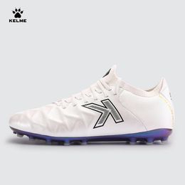 KELME Soccer MG Shoes CalfSkin Cleats Match Artificial Grass SlipResistant Amortiguación Entrenamiento Fútbol ZX80121058 231228