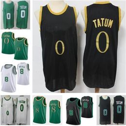 KEMBA 8 Walker Mens Jersey Jayson 0 Tatum Jaylen 7 Brown Jerseys