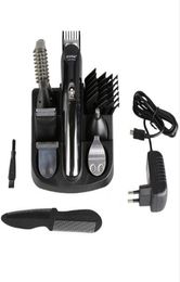 Kemei 100-240V Kemei 5 en 1 Shaver Electric Shaver Clipper Beard Razor Men outils de style Machine de rasage pour Barb235790