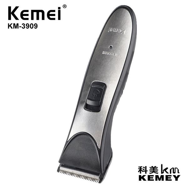 Kemei électrique Rechargeable pour hommes Salon tondeuse à cheveux tondeuse KM-3909 gros batterie pousser cisaillement