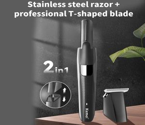 Kemei Hair Clipperkm5040 2 In1 Clipper rechargeable Clipper Electric Razor Trimmer Corps Rethover Aploreproof 2351492