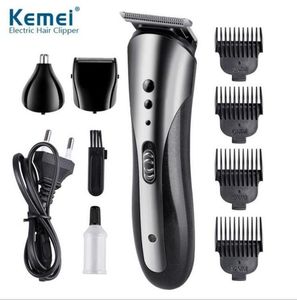 Kemei KM-1407 Multifonctionnel rechargeable des cheveux de nez électrique Clipper professionnel rasoir électrique rasoir pour le navire gratuit1910805