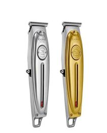 Kemei KM-1949 Clipper de cheveux professionnels Tous les hommes métalliques Electriclessless 0 mm Baldhed Blade Finish Haircut Machine5554789