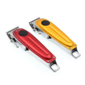 Kemei KM-1955 Cortadora de cabello eléctrica profesional Cuerpo de metal Afeitadora de barba Cortadora Pantalla LCD Cuchillo de titanio Máquina de corte con cargador USB