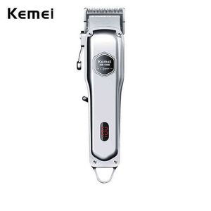 Kemei KM-1998 Professional Premium Hair Clipper Men Pro Version 2000mAh Batería Super Light Super Strong Super Quiet Barber Shop H220422