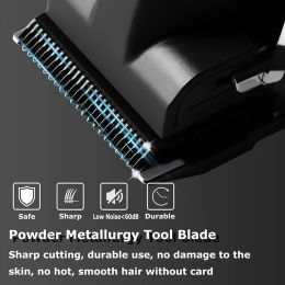 KeMei KM-2296 Corte de cabello profesional para hombres Máquina de corte de cabello con cargador de asiento Tirmer Machine Machine Machine