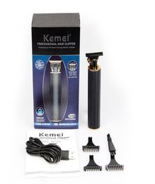 Kemei KM1971B li toutliner squelette frappeur lourd coupe sans fil hommes 0 mm cheveux chauve clipper fini fini hair coup de coupe 2657609267