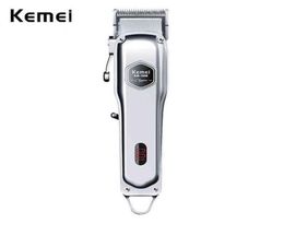 Kemei KM1998 Tondeuse à cheveux professionnelle haut de gamme pour hommes Version Pro Batterie 2000mAh Super légère Super forte Salon de coiffure super silencieux H8769976